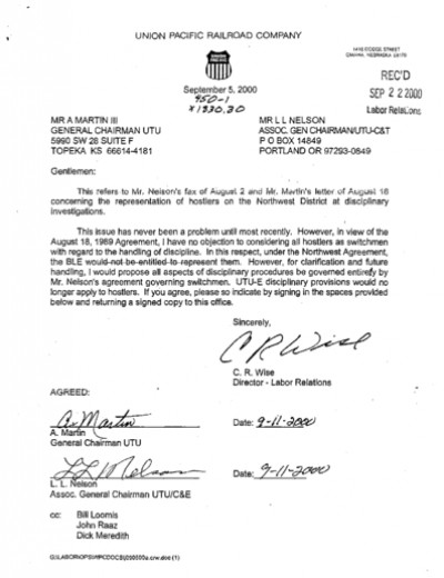 HOSTLER DISCIPLINE REPRESENTATION: NWD