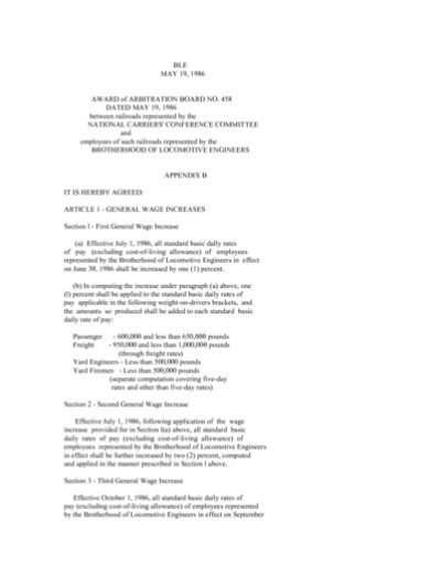 1986 NATIONAL AGREEMENT-BLE