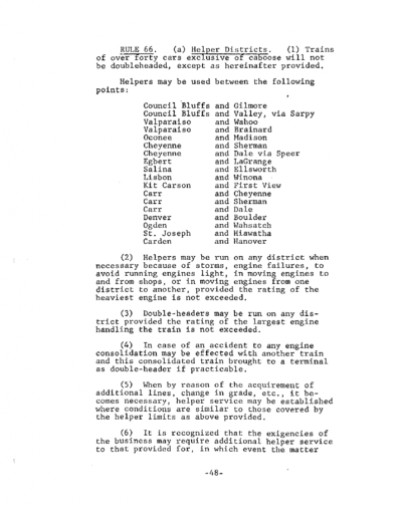 Rule 66: Helper Service