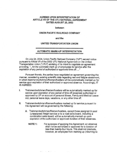 AUTOMATIC MARK-UP INTERPRETATION